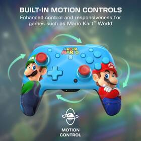 Gamepad Turtle Beach Rematch Wireless Mario a Luigi, NS2 modrý

 obrázok produktu 14 z 14