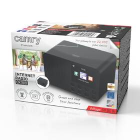 Internetový rádioprijímač s DAB+ Camry CR1918 čierny

 obrázok produktu 11 z 11
