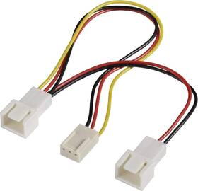 Redukcia AKASA 3pin fan splitter cable 

 obrázok produktu 1 z 1