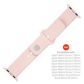 Remienok FIXED Silicone Sporty Strap na Apple Watch 38/40/41mm ružový

 obrázok produktu 2 z 4