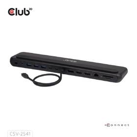 Dokovacia stanica Club3D 12v1, USB-C 3.2, 2x HDMI, 1x DP, 2x USB-C, 3x USB, 1x microSD/SD, 1x RJ45, 1x 3.5mm Jack čierna

 obrázok produktu 1 z 6