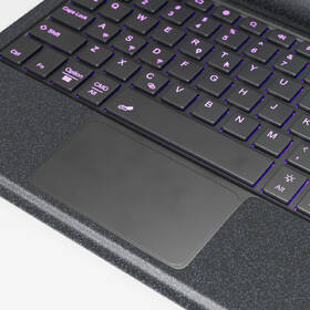 Puzdro s klávesnicou na tablet Spello by Epico s podsvietenou klávesnicou na Xiaomi 6/Pro/Pro 2023 11″ - SK čierne

 obrázok produktu 4 z 11