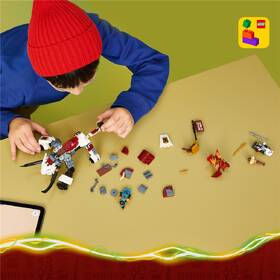 Stavebnica LEGO® NINJAGO® 71863 Zilvar a dračia beštia Grimtak 

 obrázok produktu 5 z 7