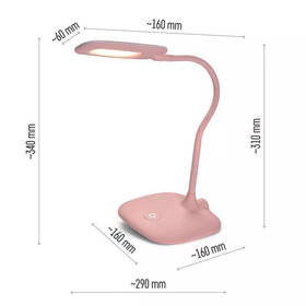 Stolná lampa EMOS STELLA ružová

 obrázok produktu 5 z 6