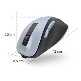Myš Hama MW-500 Recharge modrá

 obrázok produktu 4 z 5