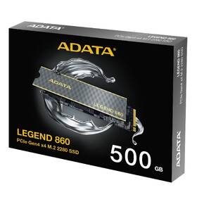 SSD ADATA Legend 860 500GB PCIe Gen4 x4 čierny

 obrázok produktu 5 z 8