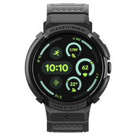 Remienok Spigen Rugged Armor Pro + Stand na Google Pixel Watch 4 45mm čierny

 obrázok produktu 2 z 19