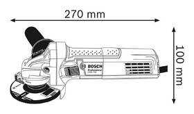 Uhlová brúska Bosch Professional GWS 750 (115), 0601394000 

 obrázok produktu 2 z 9