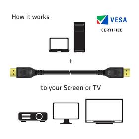 Kábel Club3D DisplayPort 1.4, 5m čierny

 obrázok produktu 3 z 4