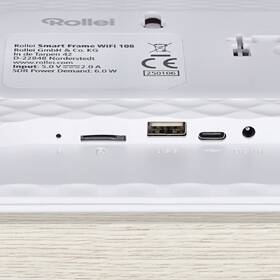 Elektronický fotorámček Rollei Smart Frame WiFi 108 biely

 obrázok produktu 7 z 12