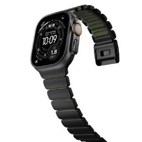 Remienok NOMAD Stratos FKM na Apple Watch 45/46/49mm, titanový čierny/zelený

 obrázok produktu 8 z 12