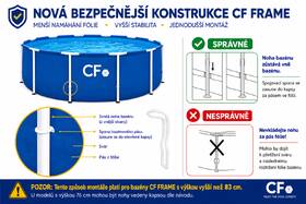 Bazén CF Frame hnedý/béžový

 obrázok produktu 5 z 6