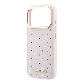 Kryt na mobil Karl Lagerfeld PU Perforated Gold Dots MagSafe na Apple iPhone 17 Pro ružový

 obrázok produktu 4 z 6