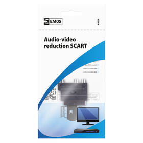 Redukcia EMOS 3x Cinch + S-Video / SCART čierna

 obrázok produktu 1 z 1