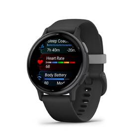 Inteligentné hodinky Garmin vívoactive 5 - Slate / Black Silicone Band 

 obrázok produktu 1 z 7