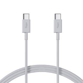 Kábel Allity AUC-03, 100W, USB-C/USB-C, 1m biely

 obrázok produktu 1 z 5