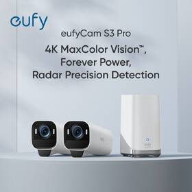 IP kamera Anker eufy EufyCam S3 Pro 2-Cam Kit biela

 obrázok produktu 1 z 5
