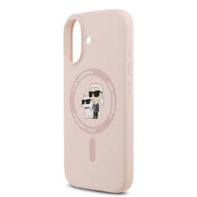 Kryt na mobil Karl Lagerfeld Liquid Silicone Karl and Choupette MagSafe na Apple iPhone 17 ružový

 obrázok produktu 5 z 7