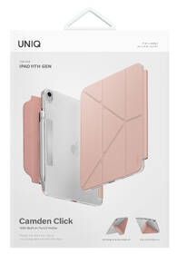 Puzdro na tablet Uniq Camden Click na Apple iPad 10.9" (2022)/iPad 11" (2025) ružové

 obrázok produktu 6 z 7