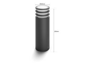 Svietidlo vonkajšie Philips Lucca Hue pedestal 1xA60 WCA čierne

 obrázok produktu 3 z 3
