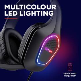 Headset Trust GXT 416 ZIROX LED čierny

 obrázok produktu 11 z 11