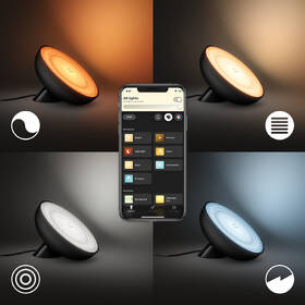 Stolná lampa Philips Bloom, White and Color Ambiance čierna

 obrázok produktu 5 z 7