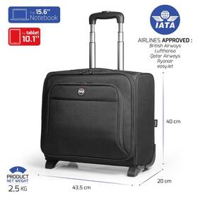 Kufor PORT DESIGNS Hanoi 2 na 15,6" notebook a 10,1" tabliet čierny

 obrázok produktu 5 z 6