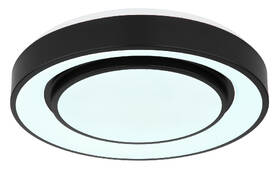 LED stropné svietidlo GLOBO Sully, 38 cm, LED, 24W, RGB čierne

 obrázok produktu 4 z 9