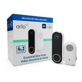 Videozvonček Arlo Essential (Gen.2) Video Doorbell and Chime 2K Security biely

 obrázok produktu 2 z 7