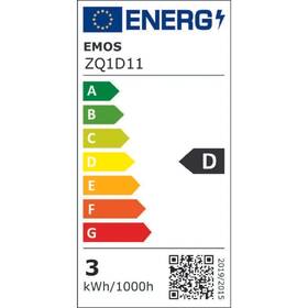 LED žiarovka EMOS Classic mini globe, 2,5 W, 350lm, E14, teplá biela 

 obrázok produktu 1 z 3
