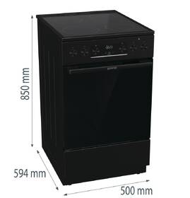Sklokeramický sporák Gorenje GECS5C70BPA čierny

 obrázok produktu 15 z 15
