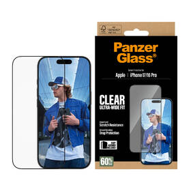 Tvrdené sklo PanzerGlass na Apple iPhone 17/16 Pro s inštalačným rámčekom 

 obrázok produktu 4 z 6