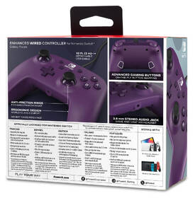 Gamepad PowerA Enhanced - Nintendo Switch fialový

 obrázok produktu 10 z 10
