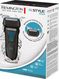 Holiaci strojček Remington F6000 F6 Style Series Aqua Foil Shaver čierny/modrý

 obrázok produktu 19 z 20