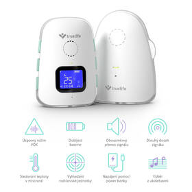 Detská elektronická pestúnka TrueLife NannyTone VM3 

 obrázok produktu 2 z 11