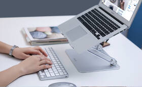 Podstavec pre notebooky Nillkin ProDesk Adjustable strieborný

 obrázok produktu 4 z 6