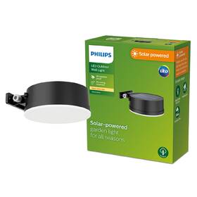 Nástenné svietidlo Philips Vynce, okrúhle čierne

 obrázok produktu 4 z 5