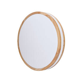 LED stropné svietidlo Solight Woody, 48W, s diaľkovým ovládačom, 3360lm, 38cm, stmievanie, studená/neutrálna/teplá biela biele/hnedé

 obrázok produktu 3 z 9
