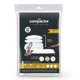 Súprava vákuových vriec Compactor Bag Aspispace RAN7338, 3× M 70 l, 2× L 120 l 

 obrázok produktu 14 z 14