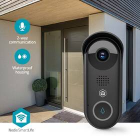 Videozvonček Nedis SmartLife WIFICDP11BK čierny

 obrázok produktu 8 z 12