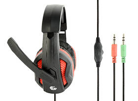 Headset Gembird GHS-03 Gaming čierny/červený

 obrázok produktu 4 z 6