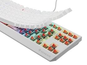 Klávesnica Genesis THOR 230, TKL, RGB, Outemu Red, US layout biela

 obrázok produktu 9 z 9