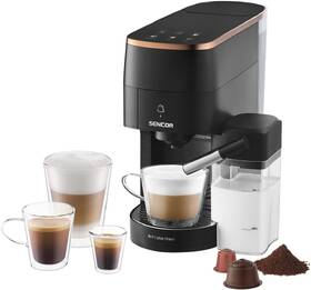 Kapsulový kávovar Sencor MARCO POLO SCC 3000BK čierny

 obrázok produktu 2 z 16