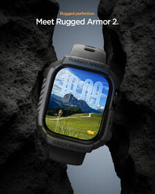 Ochranné puzdro Spigen Rugged Armor 2 na Apple Watch 46mm čierne

 obrázok produktu 11 z 15
