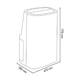 Mobilná klimatizácia Argo 398400025 ODIN PLUS, 13 000 BTU biela

 obrázok produktu 3 z 6