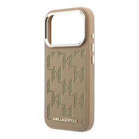 Kryt na mobil Karl Lagerfeld PU Perforated Monogram MagSafe na Apple iPhone 17 Pro béžový

 obrázok produktu 4 z 6