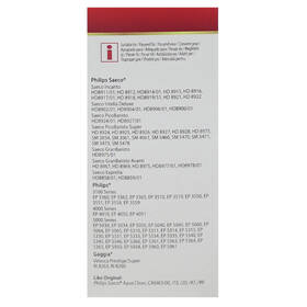 Vodný filter pre espressá Scanpart SCA2790000869 

 obrázok produktu 2 z 3
