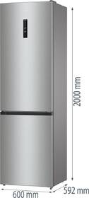 Chladnička s mrazničkou Gorenje NRK620DA2XL4 nerez

 obrázok produktu 17 z 22