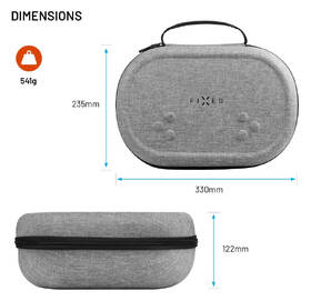 Puzdro FIXED VR Protective Case - Meta Quest 3/3S sivé

 obrázok produktu 7 z 7