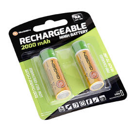 Batéria nabíjacia GoGEN AA, HR06, 2000mAh, Ni-MH, blister 2ks 

 obrázok produktu 1 z 3